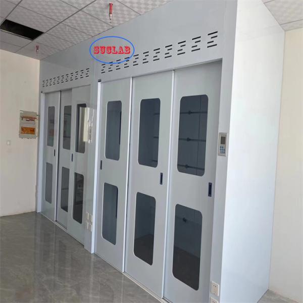 Customized Chemical Fume Hood Laboratory Fume Cupboard With Scrubber for Clean