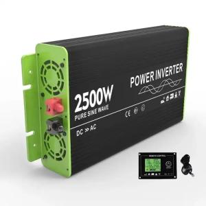 24V To 220V 2.5Kw Power Hybrid Inverter Pure Sine Wave Off Grid 2.5Kva 24V 48V Mppt Pure Sine Wave Solar Inverter