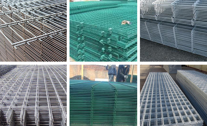 Anti Climb 8/6/8mm Double Wire Fence Panel For Garden Protection