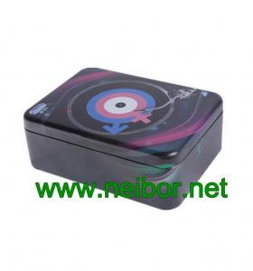 China Condoms packaging tin box for Durex brand on sale