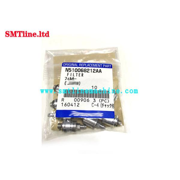 Quality 20g Weight SMT Machine Parts , 8 Head Metal Filter N510045029AA NPM CM402 602 wholesale