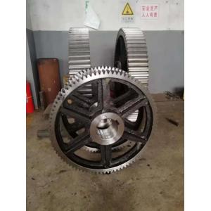 Custom Casting 20CrMnTi Spiral Bevel Gear For Mining Mill And Rotary Kiln