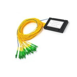 1 * 8-way ABS Box SC APC UPC Multiplexer FTTH Optical PLC Splitter for GPON EPON