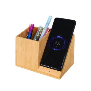 Cheap Living Room Natural Multifunctional Wireless Charger with Fast Charging Capability for sale