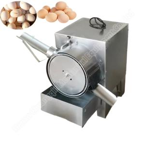Full Automatic Professional Egg Washer Machine Rolling Brush 270W 304SS