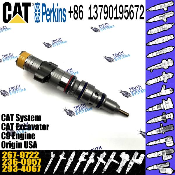 Quality Common rail Injector Diesel fuel Injector Sprayer 267-3361 267-9710 267-9717 267-9722 for CAT C7 C9 Engine wholesale
