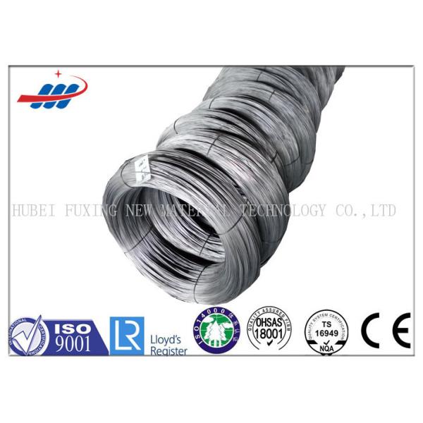High Tensile 72A Galvanized Steel Core Wire For Mesh Building , Length