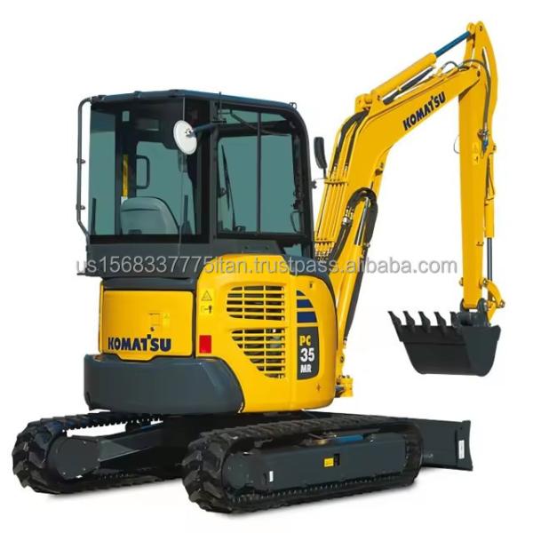 Komatsu PC35 Mini Used Excavator With 0-2000 Working Hours Hydraulic Crawler