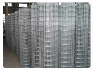 Anticorrosive 3/4 Inch Welded Wire Mesh 0.5-1.8m width Machined Hot Dip