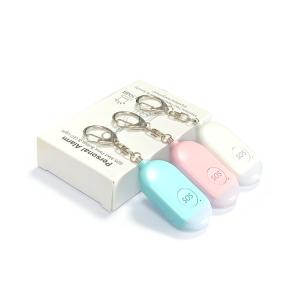 LED Flashlight Self Defense alarm Emergency Button Panic Safe LED Flashlight