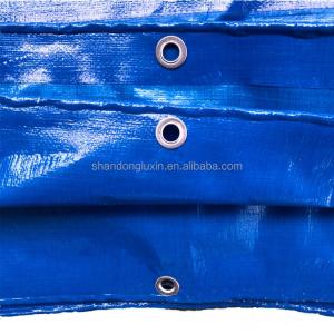 Waterproof Sliver Blue Poly Tarp for Canopy Tent Boat Or Pool Cover Lightweight
