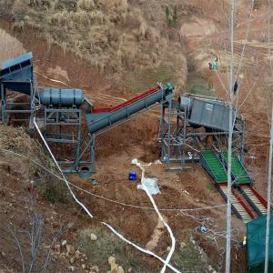 Corrosion Resistant Material Land Gold Mining Machinery with Diamond Jigging