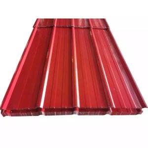 Grass Patterned Color Coated Steel Roof Sheet For Construction Site Fence