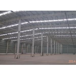 Portable structure wind-resistant large-span steel structure warehouse