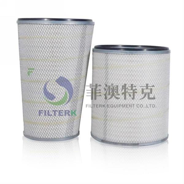 Quality Air Compressor Dust Collector Filter Cartridge , Hepa Washable Air Cleaner Filter wholesale
