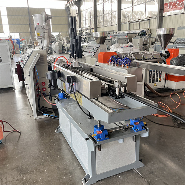 Single Screw Extruder Single Wall Corrugated Production Line With Omron