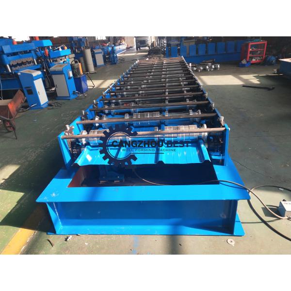Quality PLC Control 380V 50HZ Metal Roof Making Machine With 24 Months Warranty wholesale
