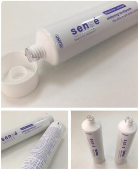 D35*149.2mm ABL275/12 Toothpaste Laminated Tubes Combined Silkscreen With Flexography