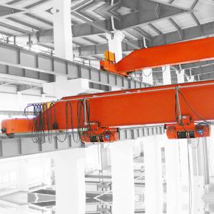 LDA Type 5T Single Girder Overhead Crane 440 V With Electric Hoist