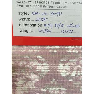 Cheap Jacquard woven fabric with metallic for sale