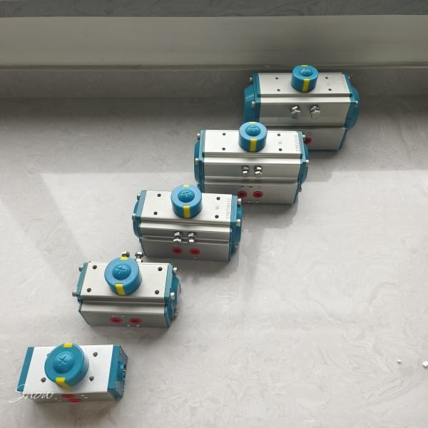 AT/GT series double action single action pneumatic rotary actuators supplier