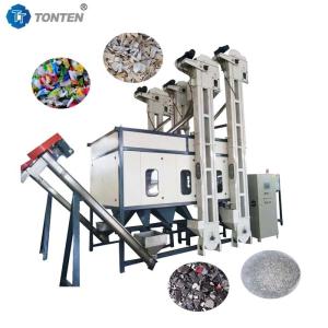 PET PVC ABS PP Plastic Scrap Recycling Plant Electrostatic Separator