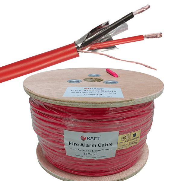 Unshielded or Shielded 3x1.0mm2 Copper Stranded Fire Alarm Circuit Cables Bare