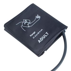 Adult NIBP Cuff Bladderless Single Tube 27.5-36.5cm Nylon Cuff