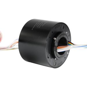 Cheap 6 Circuits ID 12.7mm Through Bore Slip Ring with 10 Amps Per Circuit for sale