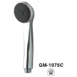 Single Function Roundface Shower Head And Hand Held Chrome Rain Shower Head ODM