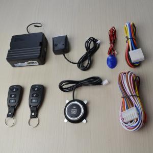 Cheap Car security Alarm system with smart button start engine funtion for sale