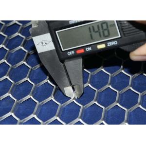 Silver Expanded Metal Mesh Screen Corrosion Resistance For Architectural