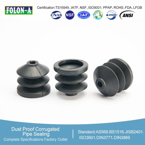 Custom Rubber Components / Parts Of Rubber With Adjustable Shore 70A And