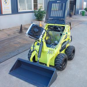 Cheap Walk Behind Wheel Mini Loader Skid Steer Attachments Remote Control Log