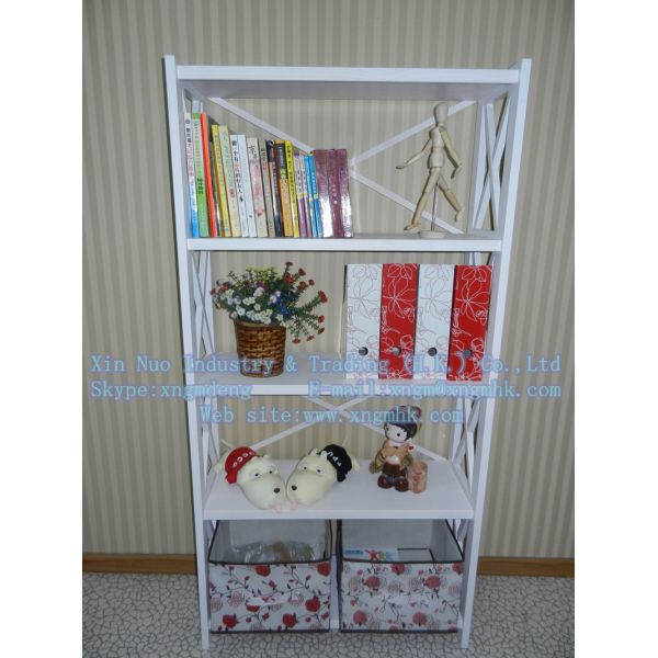 Wood magazine rack, wooden racks, wooden bookcase, wooden flower pot holder