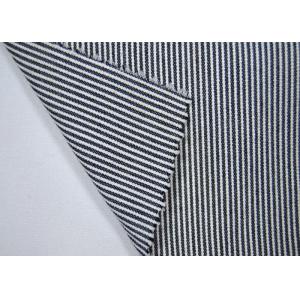 Beautiful Cotton Blended Fabric / Yarn Dyed Stripe Fabric Shrink - Resistant