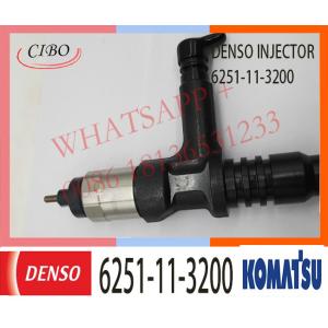 Diesel Fuel Injection 095000-6640 6251-11-3200 For Komatsu Excavator SAA6D125E-5
