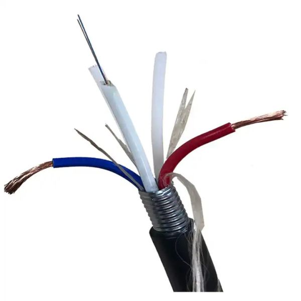 14Awg 18Awg 22Awg Copper FFiber Optic Cable Multimode For Efficient Communicatio