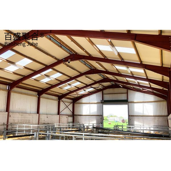 Quality Cutting Service Prefabricated Steel Structure Building for Horse Stable Construction wholesale