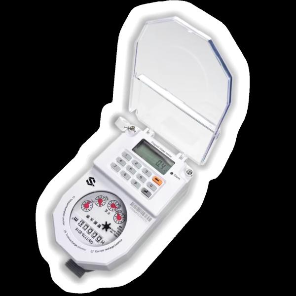 STS Standard Prepaid Water Meter with 2.5/4/6.3 m³/h Flow Rate 99999m³