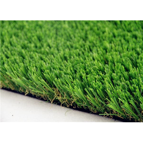 Fire Resisstant Garden Fake Grass Residential Artificial Turf 5 - 10 Years Warranty