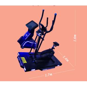 Acrylic Virtual Reality Machine Knight Black Bike Riding with 9d vr glasses