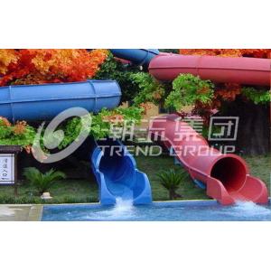 Exciting Holiday Resort Combination Spiral Water Slides for Swimming Pool