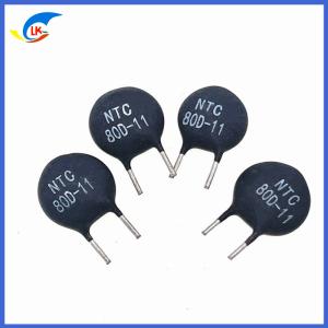 80 Ohm 1.2A NTC Power Type Thermistor 11mm 80D-11 Inrush Current Suppressing