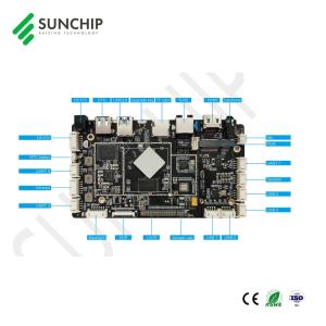 China Rk3566 Embedded Arm Board WIFI BT LAN 4G POE Arm Advertising Board USB UART RTC G-Sensor on sale