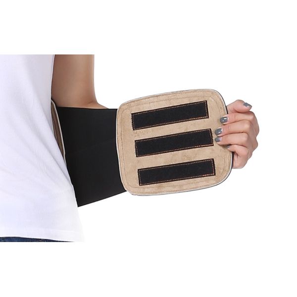 Curved Steel Plate Lower Back Pain Belt Protect And Treat Waist Injury