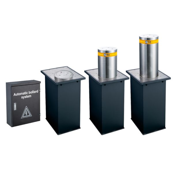 Dia 219mm In Ground Bollard 1500 Cycles / Day 3s Raise Hydraulic Security