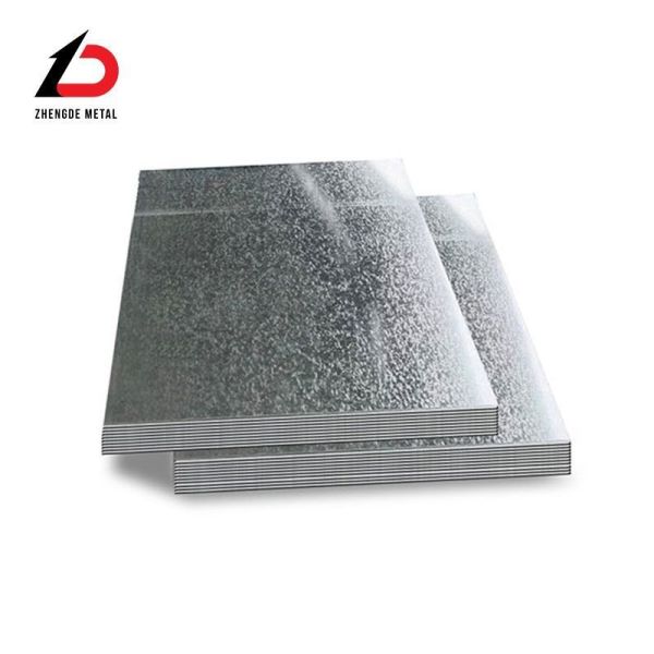 Regular/Big Spangle Hot DIP Q195 Q235 Q345 S235jr Galvanized Steel Plate Gi