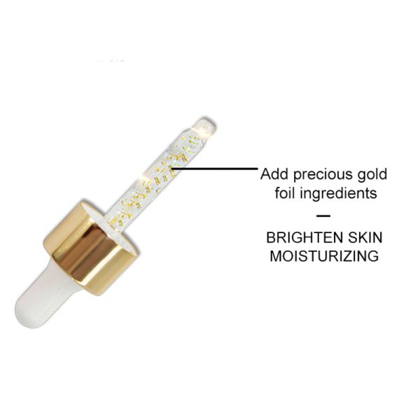 Anti - Wrinkle Nourishing Active Face Serum Makeup Face Primer With Gold Foil