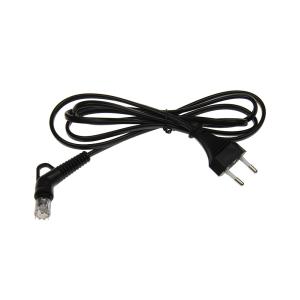 2 Pin 360 Degree Swivel Power Cord 1.7M Euro To Angle Hair Iron Plug